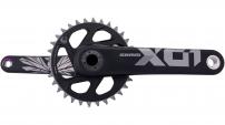 Werkstatt & Lagerung SRAM KRG X01 EAGLE DUB 32 Z. 170 MM LUNAR 55 CL