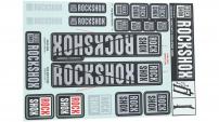 Werkstatt & Lagerung DEKOR SET ROCKSHOX 35 MM POLAR GRAU 2018+