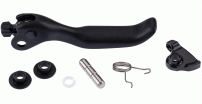  DISC BRAKE LEVER BLADE KIT - ALUMINUM LEVER BLACK (INCLUDES BLADE, REACH KNOB, CAM, SPRING, BUSHING) - CODE BRONZE STEALTH C1
