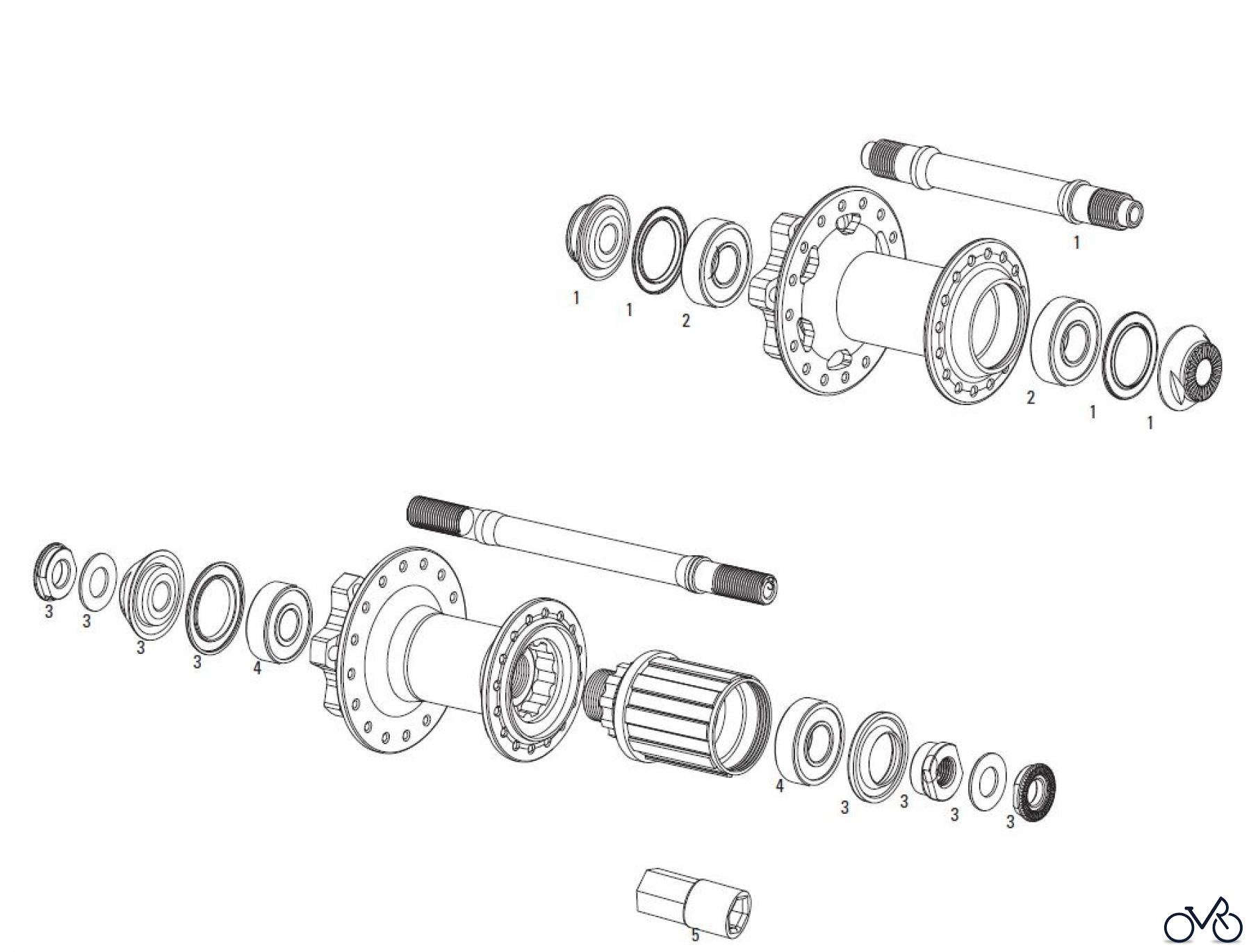  Sram Sram X7 - MTB HUB