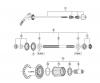 Shimano FH Free Hub - Freilaufnabe Ersatzteile FH-2400