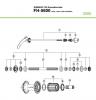Shimano FH Free Hub - Freilaufnabe Ersatzteile FH-5600 SHIMANO 105 Kassettennabe acht-, neun- oder zehnfach