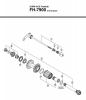 Shimano FH Free Hub - Freilaufnabe Ersatzteile FH-7900 -2875A DURA-ACE Kassettennabe 8/9/10-fach