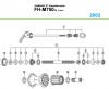 Shimano FH Free Hub - Freilaufnabe Ersatzteile FH-M750, -2054 2002 SHIMANO XT Kassettennabe 9-fach