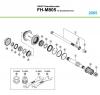 Shimano FH Free Hub - Freilaufnabe Ersatzteile FH-M805 SAINT Kassettennabe