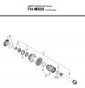 Shimano FH Free Hub - Freilaufnabe Ersatzteile FH-M828  SAINT Freehub (8/9/10-Speed)