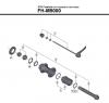 Shimano FH Free Hub - Freilaufnabe Ersatzteile FH-M9000 XTR Freehub (10/11-Speed) for Disc Brake