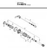 Shimano FH Free Hub - Freilaufnabe Ersatzteile FH-M970 -12546