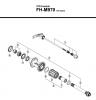 Shimano FH Free Hub - Freilaufnabe Ersatzteile FH-M970 -2546A XTR Freehub 8/9-Speed