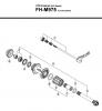Shimano FH Free Hub - Freilaufnabe Ersatzteile FH-M975 -2547A XTR Freehub (8/9-Speed)