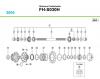 Shimano FH Free Hub - Freilaufnabe Ersatzteile FH-S030H Shimano Freilaufnabe