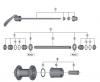 Shimano FH Free Hub - Freilaufnabe Ersatzteile FH-T3000 -3890  Freehub (8/9/10-speed)