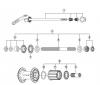 Shimano FH Free Hub - Freilaufnabe Ersatzteile FH-T660 DEORE LX Freehub 8/9-fach
