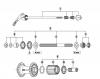 Shimano FH Free Hub - Freilaufnabe Ersatzteile FH-T670  DEORE LX Freehub 8/9/10-Speed