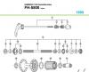 Shimano FH Free Hub - Freilaufnabe Ersatzteile FH-5500 SHIMANO 105 Kassettennabe 9-fach