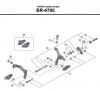 Shimano BR Brake - Bremse Ersatzteile BR-4700 -3865  TIAGRA Caliper Brake