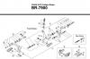 Shimano BR Brake - Bremse Ersatzteile BR-7900 -2868A