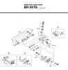 Shimano BR Brake - Bremse Ersatzteile BR-9010-F -3461 DURA-ACE Caliper Brake For Front
