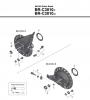 Shimano BR Brake - Bremse Ersatzteile BR-C3010-F_R -3748 NEXUS Roller Brake