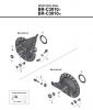 Shimano BR Brake - Bremse Ersatzteile BR-C3010-F_R -3748A NEXUS Roller Brake