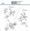 Shimano BR Brake - Bremse Ersatzteile BR-C501 2003 SHIMANO NEXAVE Scheibenbremse