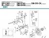 Shimano BR Brake - Bremse Ersatzteile BR-C901-BL-C901-01 SHIMANO NEXAVE Vorderradscheibenbremse