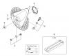 Shimano BR Brake - Bremse Ersatzteile BR-IM80-F -2961 Roller Brake