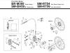 Shimano BR Brake - Bremse Ersatzteile BR-M395 -F- 3356 Front Disc Brake