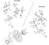 Shimano BR Brake - Bremse Ersatzteile BR-M475-2179A Disc Brake Rear and Front