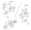 Shimano BR Brake - Bremse Ersatzteile BR-M475-2179B