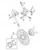 Shimano BR Brake - Bremse Ersatzteile BR-M475-M2180 Front Disc Brake