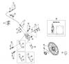 Shimano BR Brake - Bremse Ersatzteile BR-M486-R-2884 Rear Disc Brake