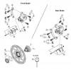 Shimano BR Brake - Bremse Ersatzteile BR-M495-2394A SHIMANO Disc Brake