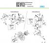 Shimano BR Brake - Bremse Ersatzteile BR-M515-LA, 2000 SHIMANO DEORE Scheibenbremse