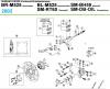 Shimano BR Brake - Bremse Ersatzteile BR-M525, BL-M525 von 2002 SHIMANO DEORE Vorderrad-Scheibenbremse