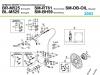 Shimano BR Brake - Bremse Ersatzteile BR-M525, BL-M525 von 2003 SHIMANO DEORE Vorderrad-Scheibenbremse