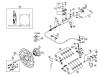 Shimano BR Brake - Bremse Ersatzteile BR-M555, BL-M556 SHIMANO DEORE Hinterrad-Scheibenbremse von 2003