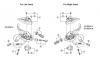 Shimano ST Rapidfire- Schaltbremshebel Ersatzteile ST-EF51-2A-3030