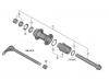 Shimano FH Free Hub - Freilaufnabe Ersatzteile FH-M8010-3867A DEORE XT Freehub (8/9/10/MTB 11-speed)