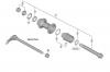 Shimano FH Free Hub - Freilaufnabe Ersatzteile FH-M8010-B-4003A  DEORE XT Freehub (8/9/10/MTB 11-speed)
