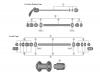 Shimano FH Free Hub - Freilaufnabe Ersatzteile FH-TY500  Freehub 7-speed