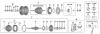 Shimano SG Getriebenabe /Nabenschaltung Ersatzteile SG-C6061-8D Shimano  NEXUS 8-Gang Nabenschaltung