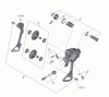 Shimano RD Rear Derailleur - Schaltwerk Ersatzteile RD-T3000 (-3888A)  ACERA RD-T3000 (SGS)