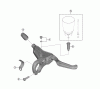 Shimano BL Brake Lever - Bremshebel Ersatzteile BL-U5000  METREA Brake Lever