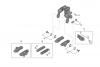 Shimano BR Brake - Bremse Ersatzteile BR-R7010-R  SHIMANO 105 Caliper Brake