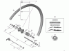 Shimano WH Wheels - Laufräder Ersatzteile WH-RS100-CL-R  Rear Wheel