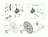 Shimano BR Brake - Bremse Ersatzteile BR-TX805 Tourney TX Scheibenbremse
