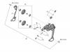 Shimano RD Rear Derailleur - Schaltwerk Ersatzteile RD-M3100 Schaltwerk ALVIO 9-fach