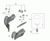 Shimano ST Rapidfire- Schaltbremshebel Ersatzteile ST-RX815 GRX Dual Control Lever (For Disc Brake) (2x11-speed)