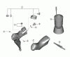 Shimano ST Rapidfire- Schaltbremshebel Ersatzteile ST-R7170 SHIMANO 105 Dual Control Lever (For Disc Brake)